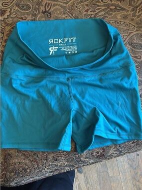 Rokfit Teal Women's Active Shorts